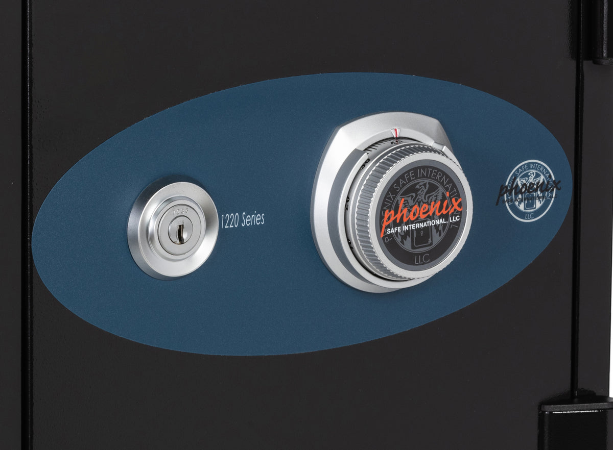Phoenix 1222 Olympian 1-Hour Dual Control Fireproof Safe Dial Lock &amp; Key