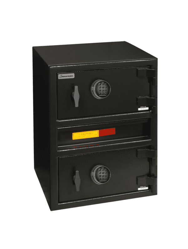 AMSEC MM2820CTR-Drop-E2-E2 Center Drop Double Door Deposit Safe