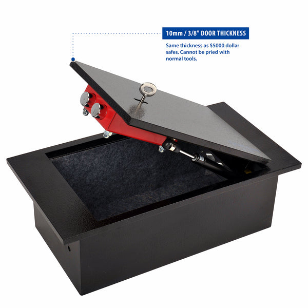 【未使用・正規品】FOURTEEN NEW FX-001 15° Viking VS-15FL Mechanical Floor Safe - Safe and Vault Store.com