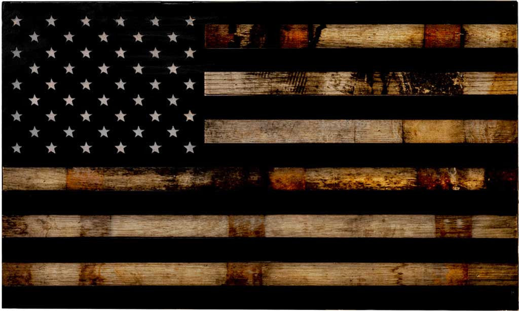 Tactical Traps The 1791 Whiskey Barrel Flag - Special Edition Closeup