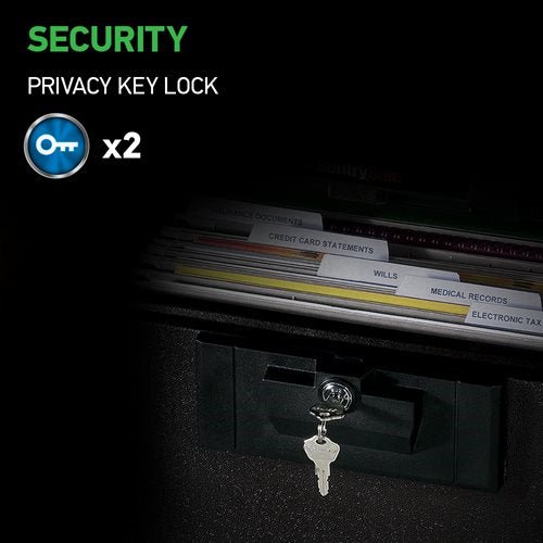 SENTRY ED LAPTOP SIZE ELEC LCK SAFE BLK