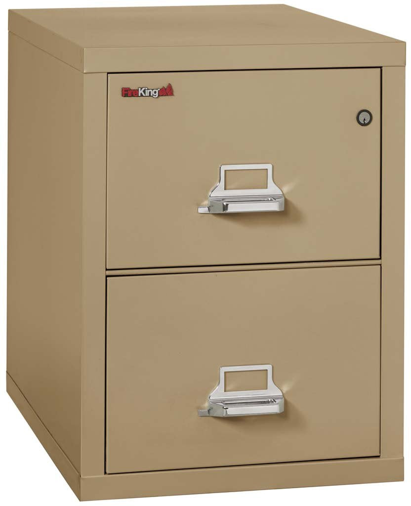 FireKing 2-2131-C Two Drawer Legal 31&quot; D Fire File Cabinet Sand