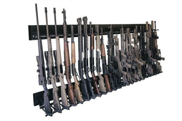 Hold Up Displays HD108 Ultimate Rifle Rack Slatwall Display - Safe