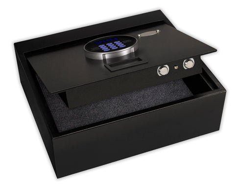 Corby Mayfair Digital Laptop Safe – Top Opening, Fits Up To 15" Laptops – LED Light & Carpeted Interior-856799