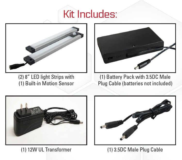AMSEC 3115049 8&quot; LED Retrofit Light Kit