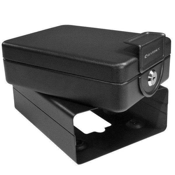 Barska AX11812 Compact Key Lock Box with Mounting Sleeve - Safe