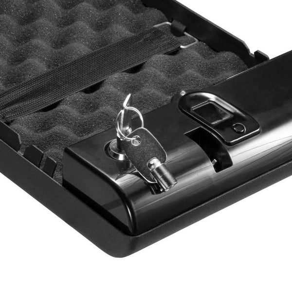 Barska AX11970 Portable Biometric Compact Lock Box - Safe and