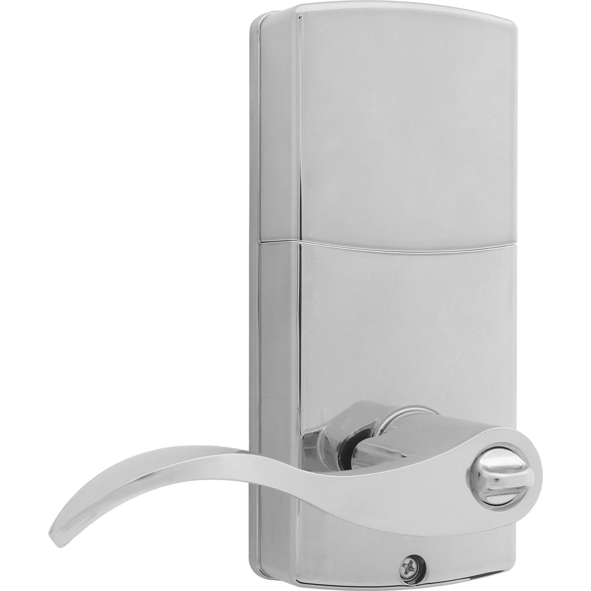 Honeywell 8734301 Electronic Entry Lever Door Lock with Keypad Satin Nickel Finish Backside