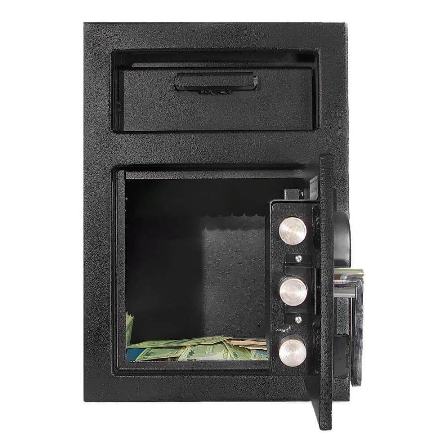 Stealth DS2014 Made in the USA Depository Safe Door Open with Cash in the Bottom