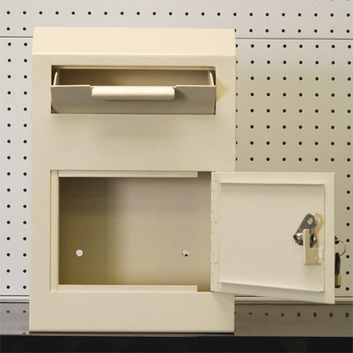 Protex WDS-150 Wall-Mount Locking Payment Drop Box - Safe and