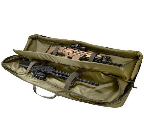 SafeandVaultStore 45.5 inch Tactical Rifle Bag (Green) - Safe and