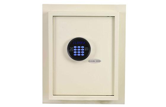 SafeandVaultStore Wall Hotel Safe Plus Recessed White