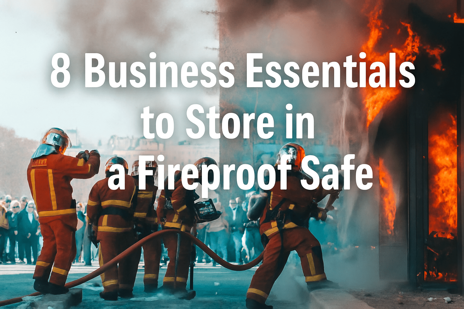 8 Business Essentials to Store in a Fireproof Safe