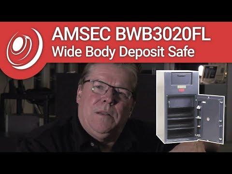 AMSEC BWB3020FL Wide Body Deposit Safe with Dye the Safe Guy