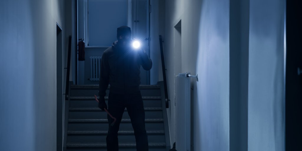 A Burglar isn't your friend - don't be his friend