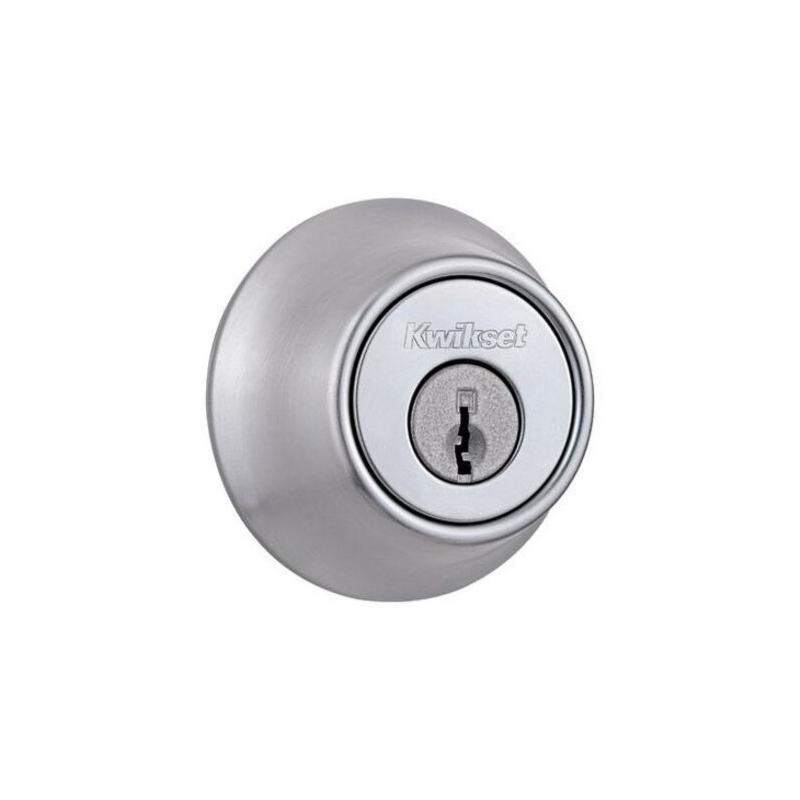 Installing a deadbolt lock can make your home more secure