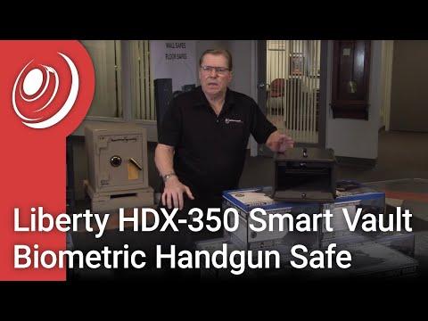 Liberty HDX-350 SmartVault Biometric Handgun & Pistol Safe