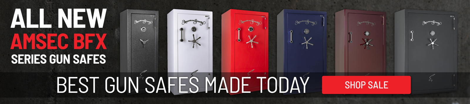 AMSEC BFX Series Gun Safes