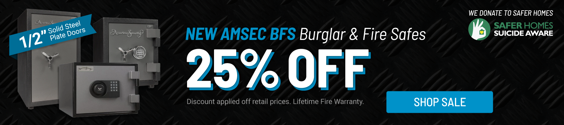 AMSEC BFS Series Burglar & Fire Safes