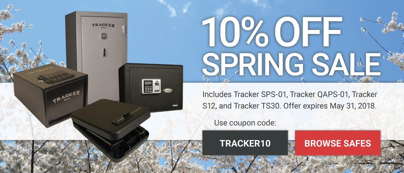 Spring Sale - Tracker Safes
