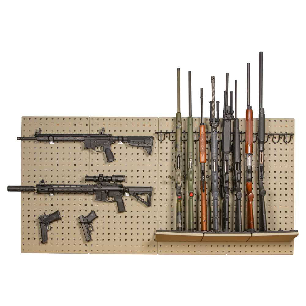 Hornady SQR-LOKPKG1002 Square-Lok Long Gun Vertical Kit with Rifles & Handguns 2
