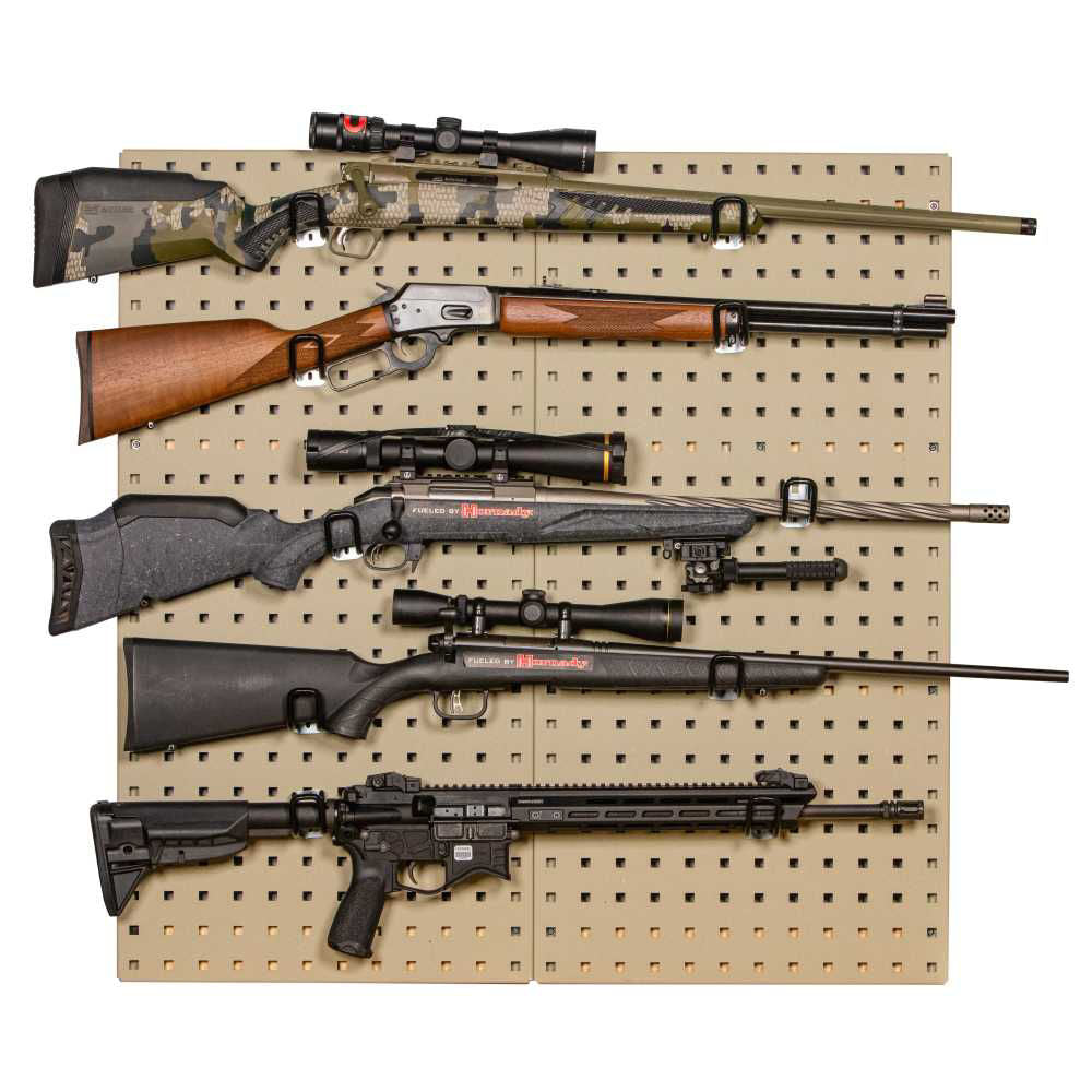 Hornady SQR-LOKPKG2001 Square-Lok Long Gun Horizontal Kit with Rifles 2