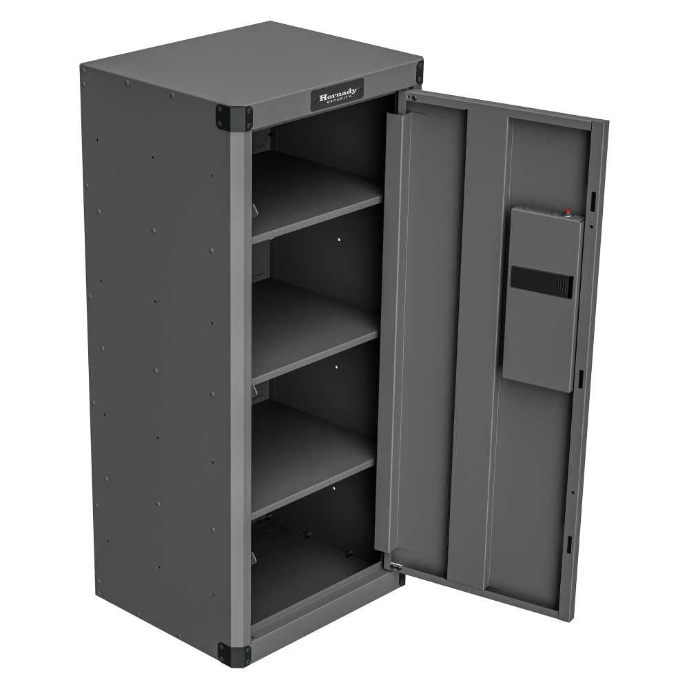 Hornady 95111 Digital Ammo Cabinet Door Open Angled