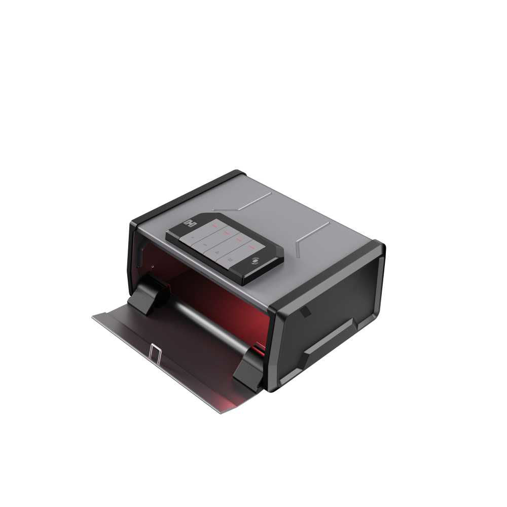 Hornady 95443 One-Gun Digi-Vault Handgun Safe Door Open with Light