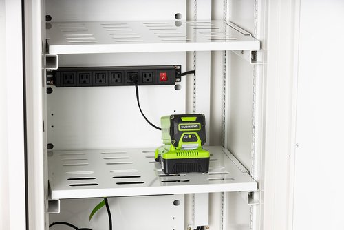 Phoenix Battery Commander BSS6003 – Medium Lithium-Ion Charging & Storage Safe Inside with Battery Charging