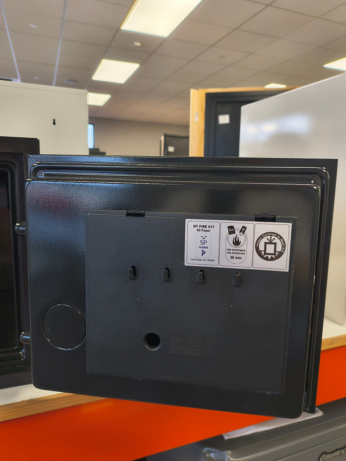 Blemished Phoenix 1221B key hangers on interior door panel. 