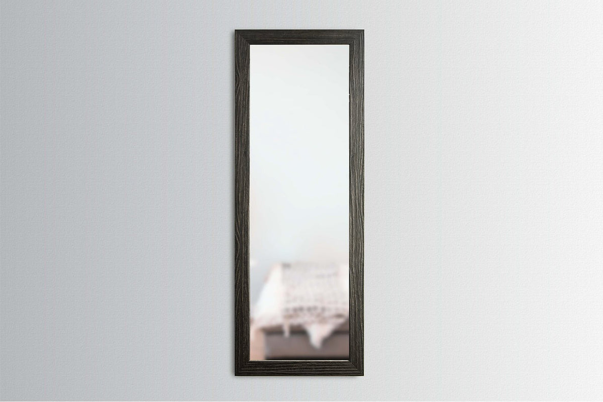 Tactical Walls 1450 Full Length Framed Concealment Mirror with Magnetic Lock Espresso