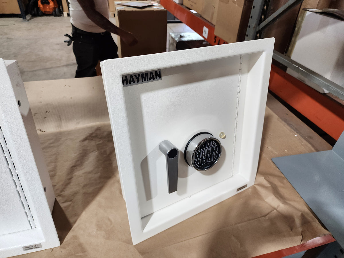 Hayman WS-7 Heavy Duty Wall Safe Scratch & Dent Option 1 Front