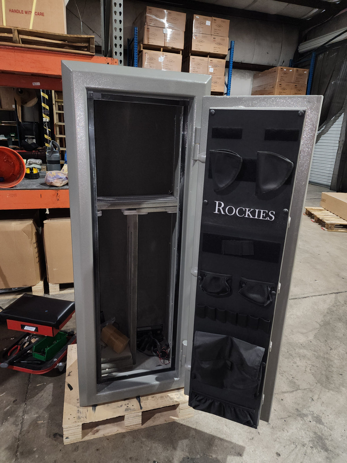 Hayman RK-5922 Rockies Gun Safe Scratch &amp; Dent Door Open