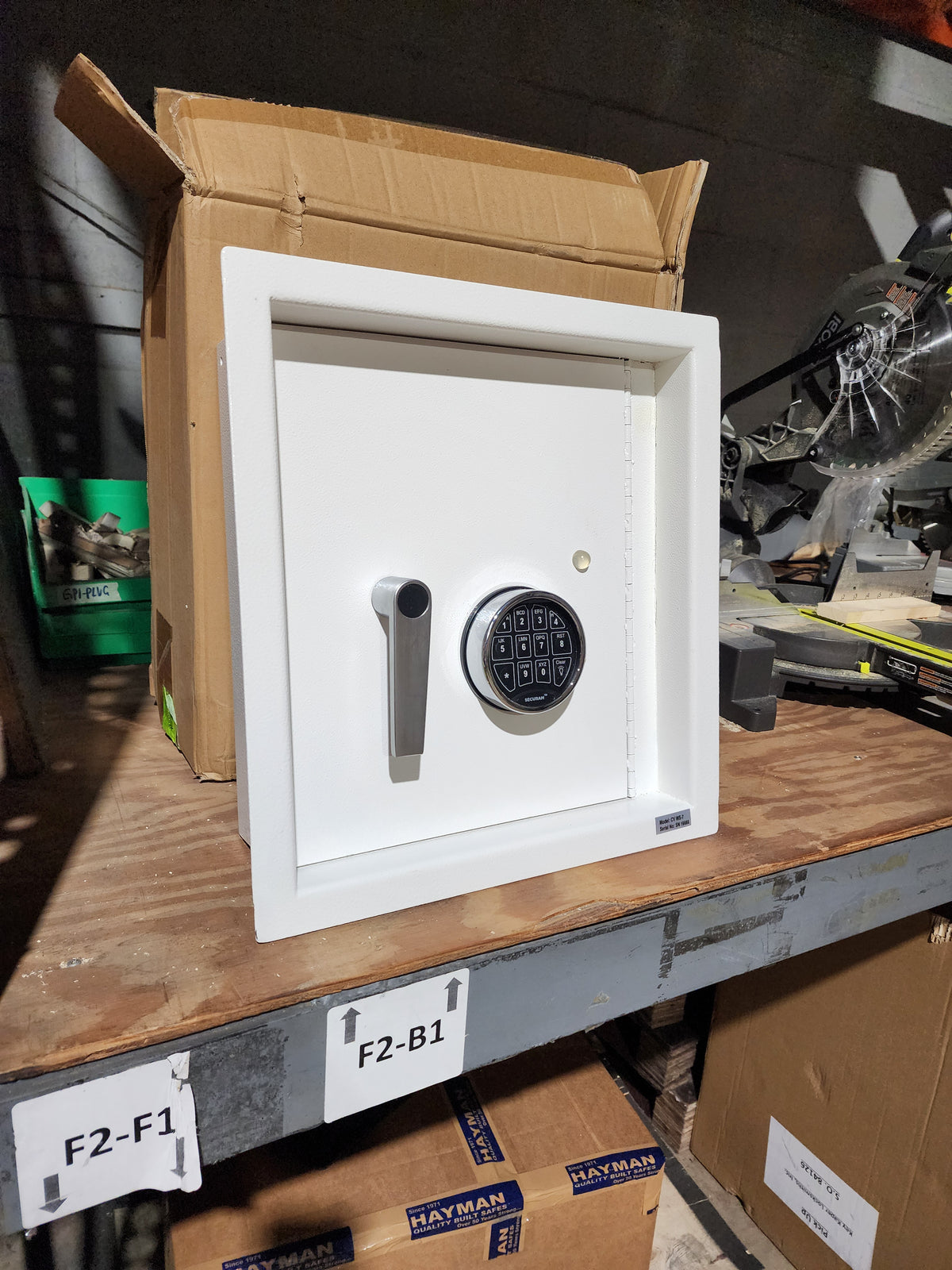 Hayman WS-7 Heavy Duty Wall Safe Blemished Option 7