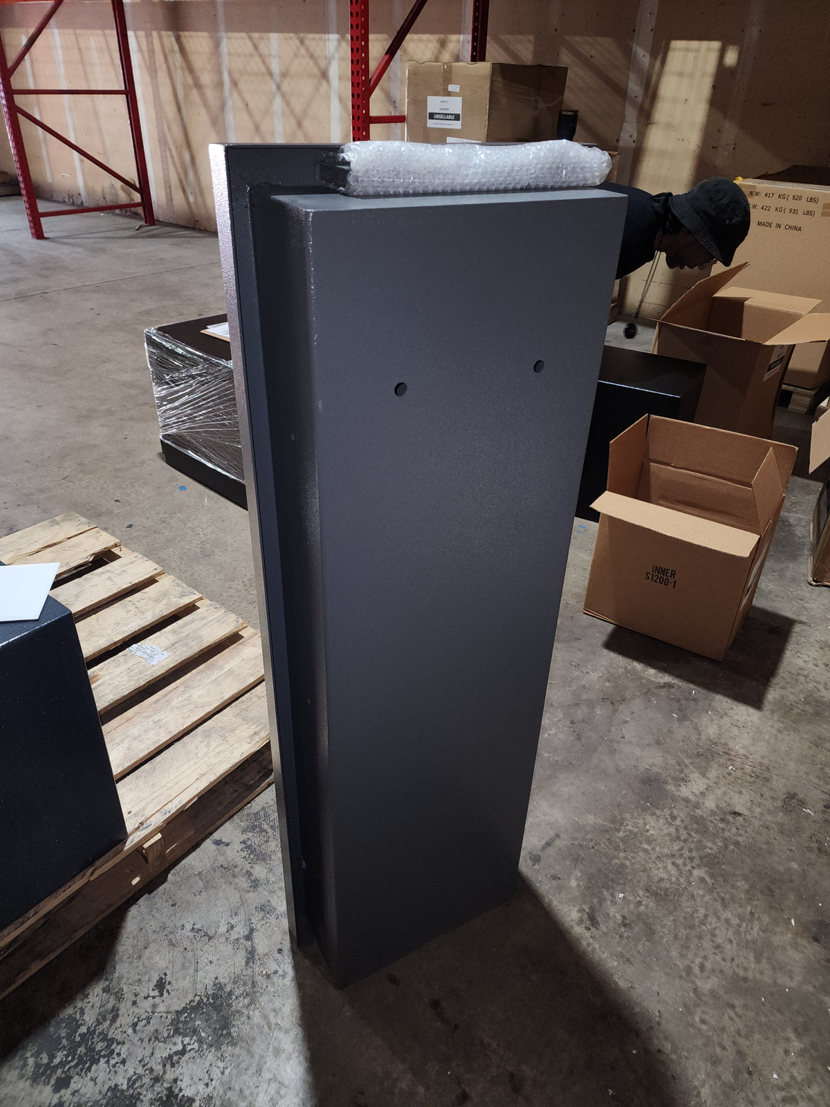 Hayman MM-4814 Minuteman Quick Access Gun Safe Blemished Backside