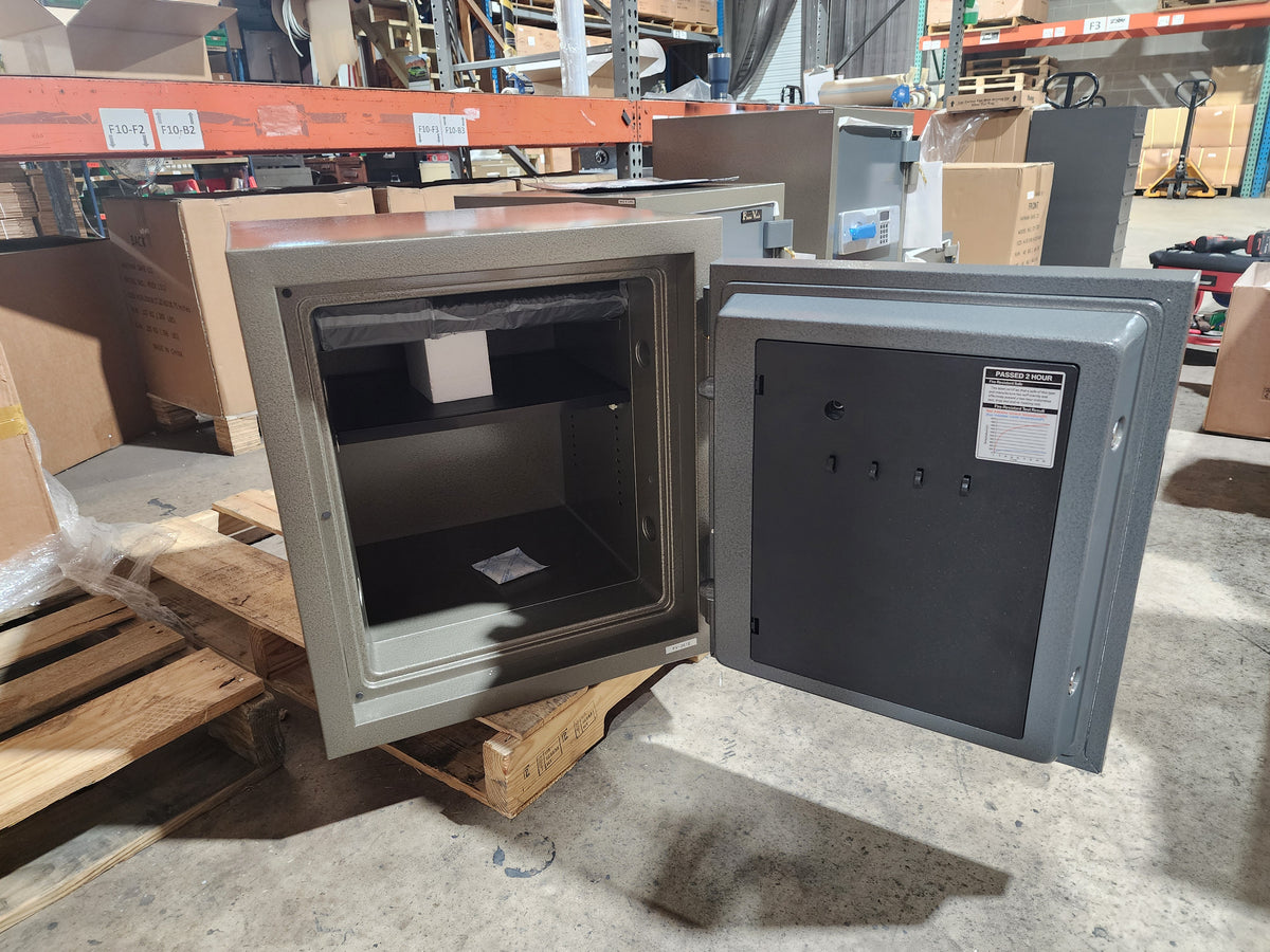 Hayman FV-261E FlameVault Two Hour Fire Safe Blemished Front View Door Open
