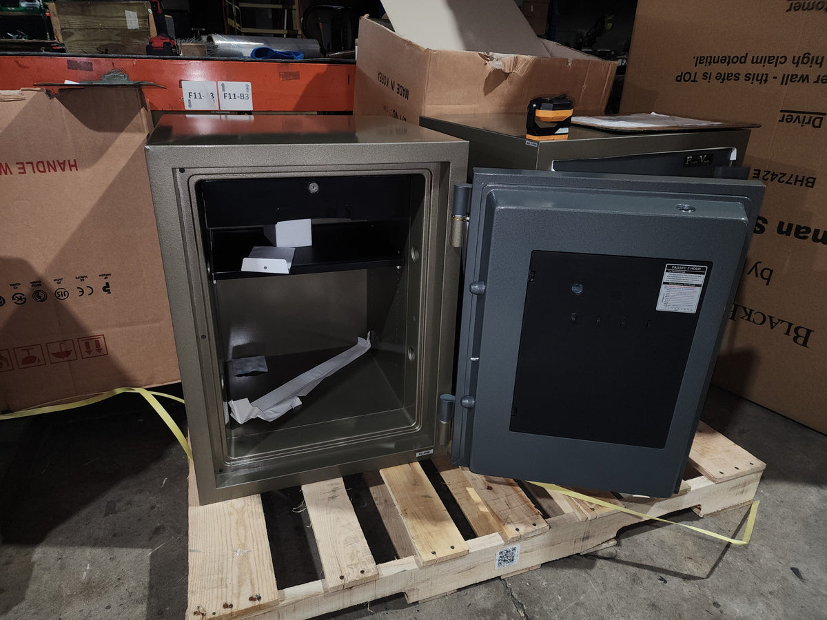 Hayman FV-275E FlameVault Two Hour Fire Safe Blemished Door Open