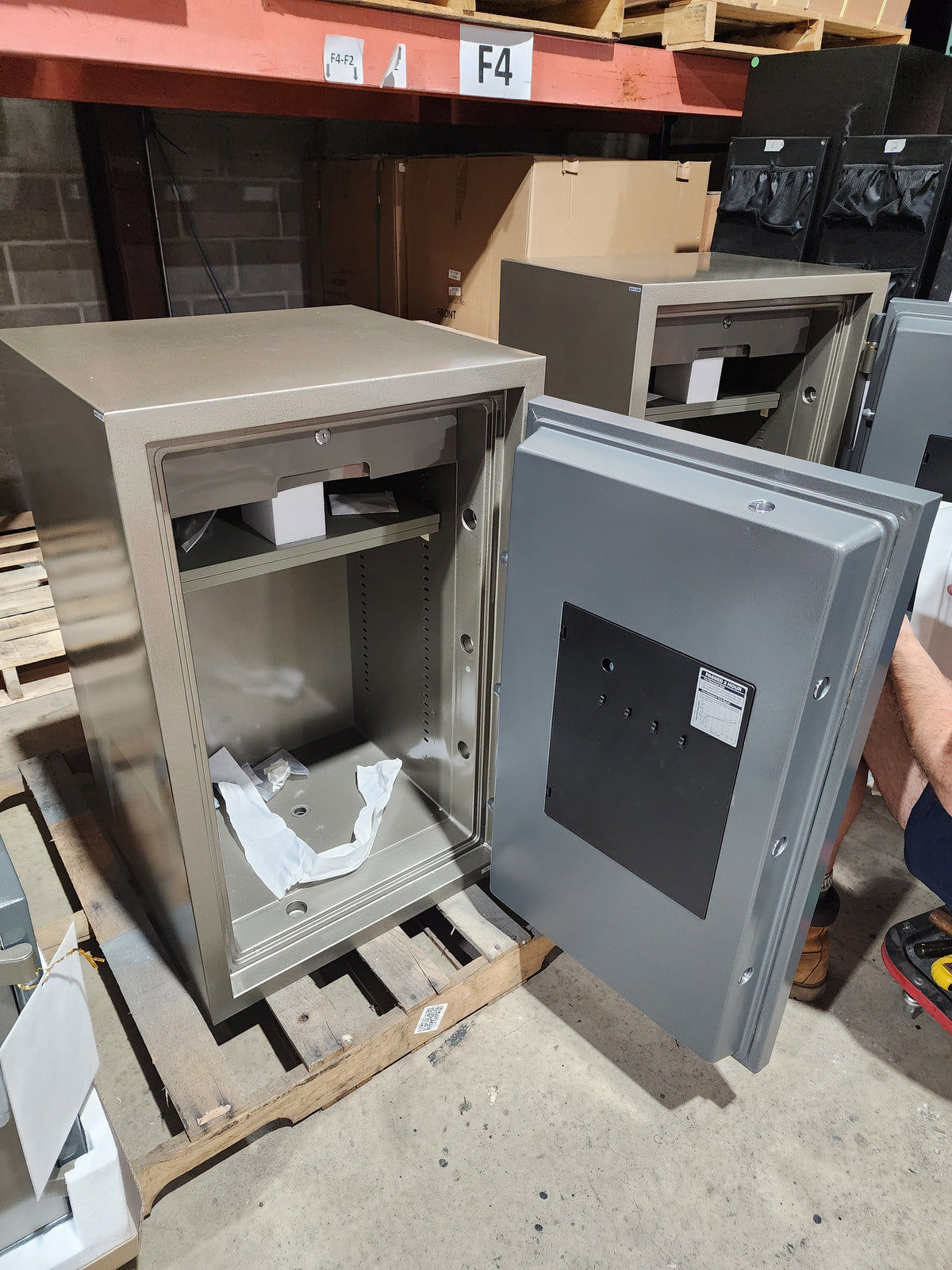 Hayman FV-2100E FlameVault Two Hour Fire Safe Blemished Door Open 3