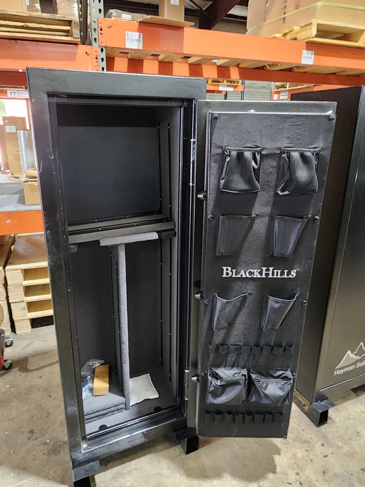 Hayman BH-5922 Black Hills Gun Safe Blemished Door Open 2