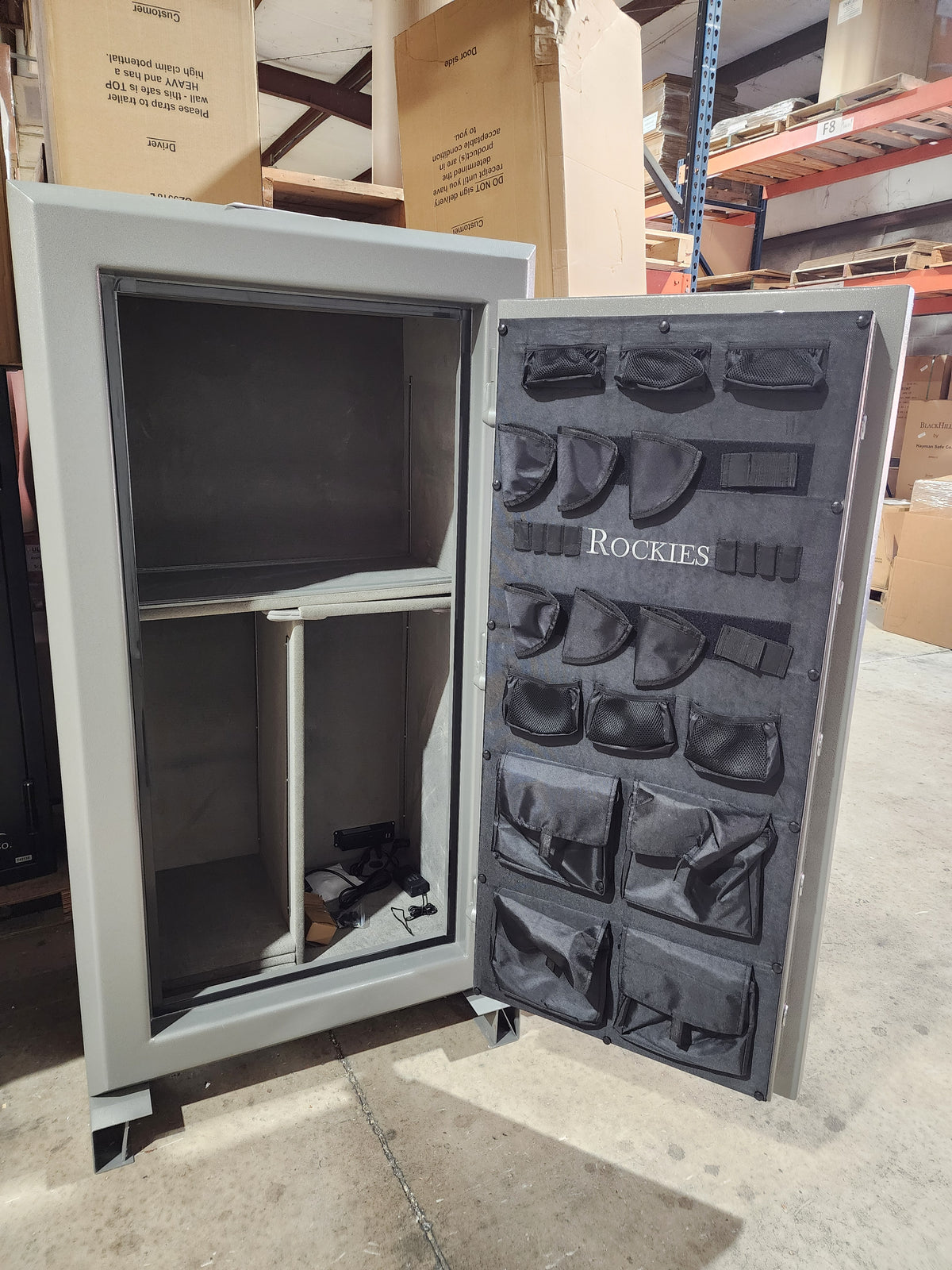 Hayman RK-6536 Rockies Gun Safe Blemished Door Open