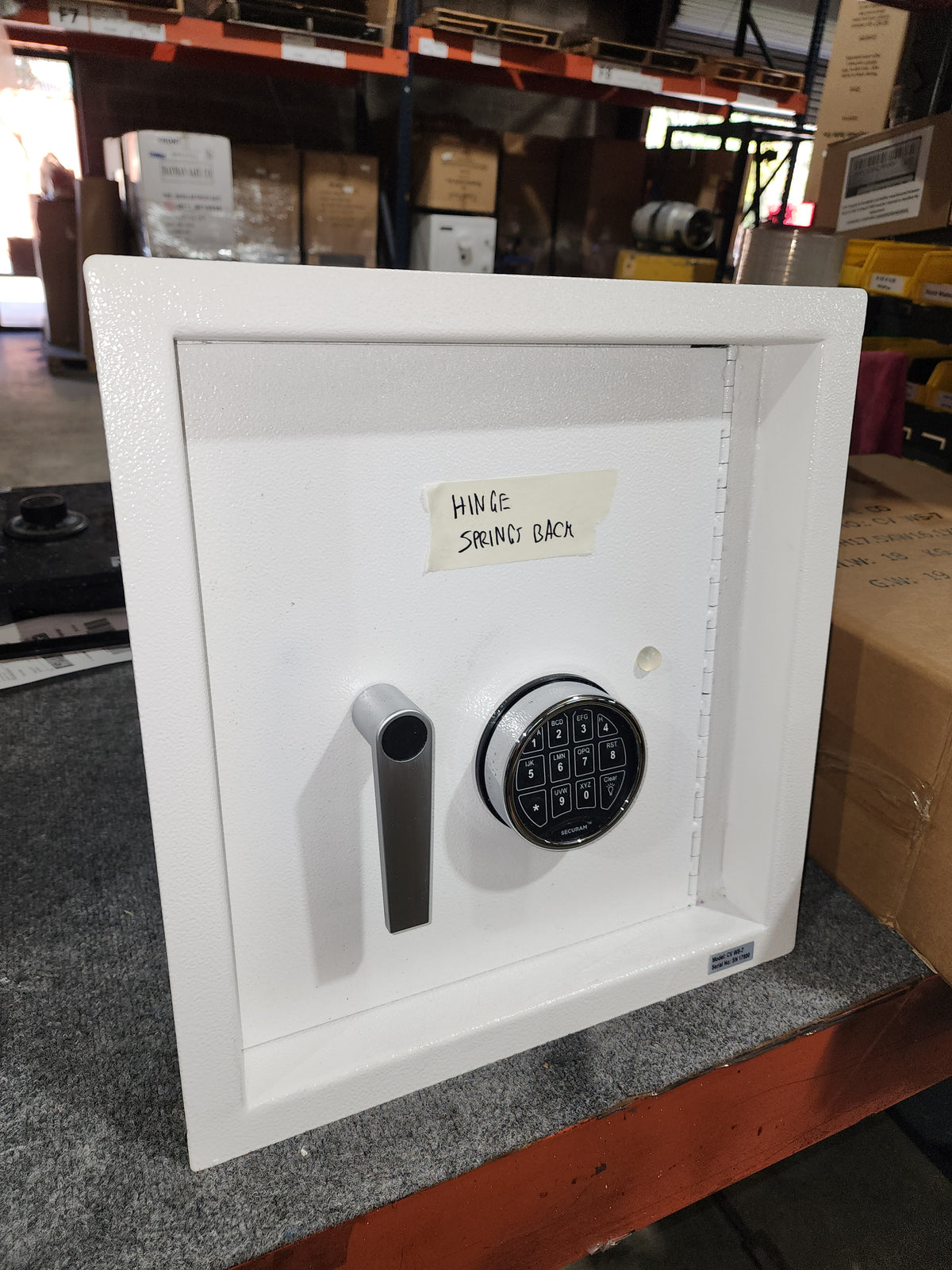 Hayman WS-7 Heavy Duty Wall Safe Blemished Option 6