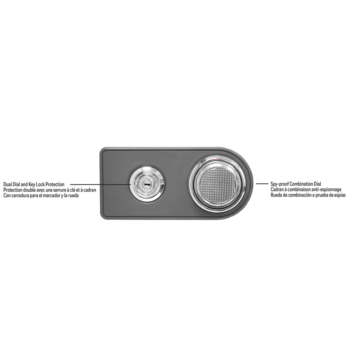 Honeywell 2105 Brigade Series Fire Safe Lock Features