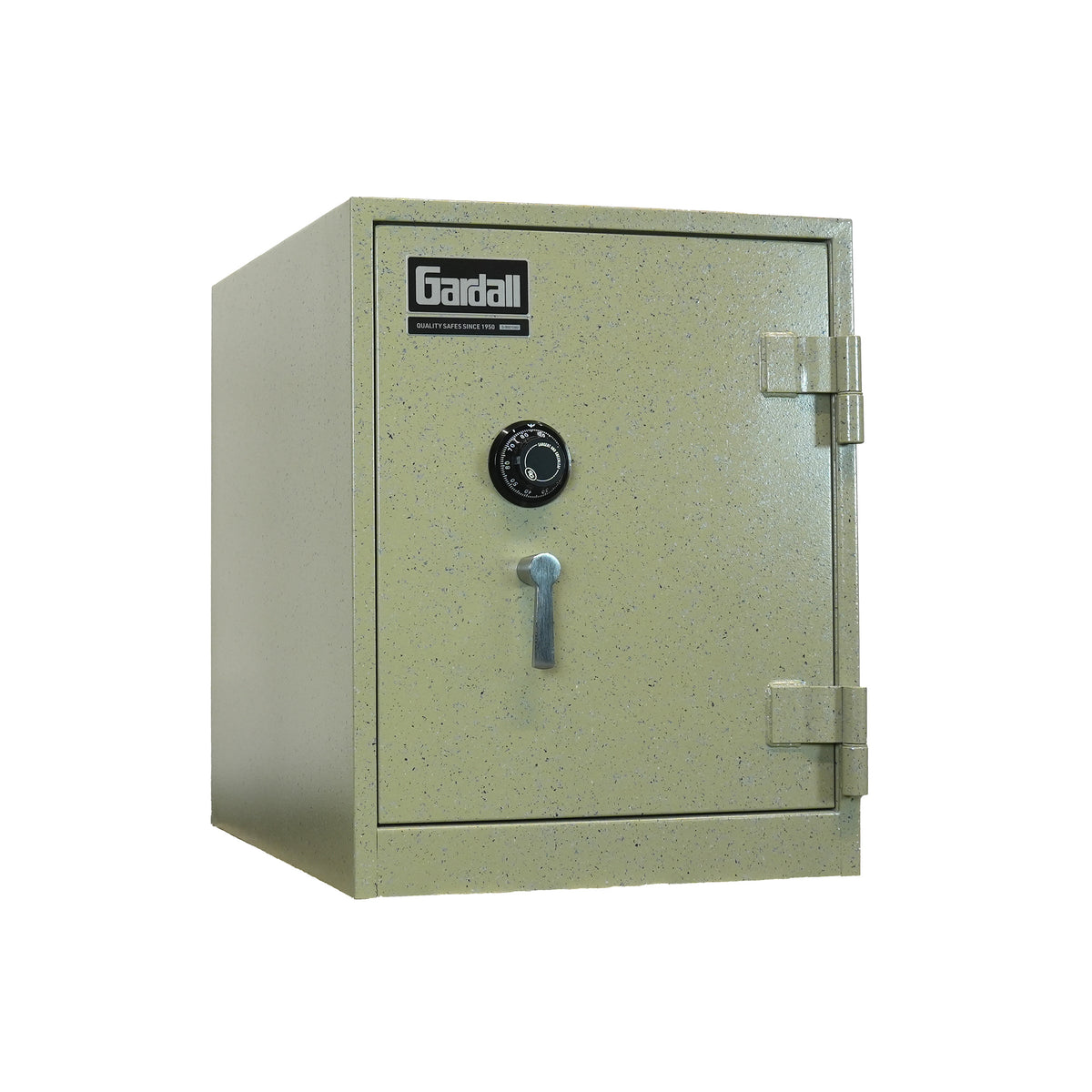 Gardall 2218 Burglar Fire Safe in Sandstone finish with dial combination lock.