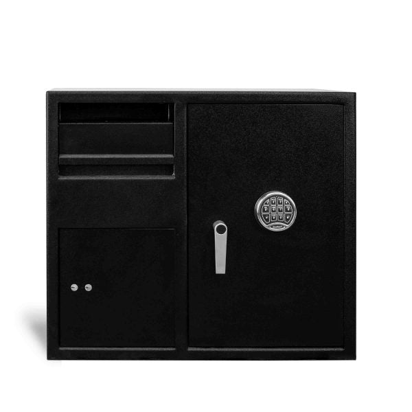 Pacific Safe FL273121SBS Side by Side Double Door Front Load Depository Safe Front