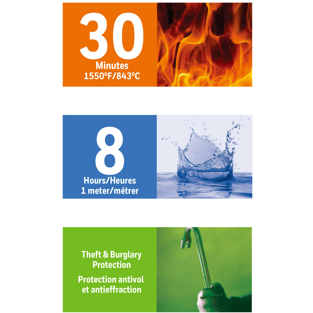 Honeywell 2901 Waterproof & Fireproof Safe Safe and Vault