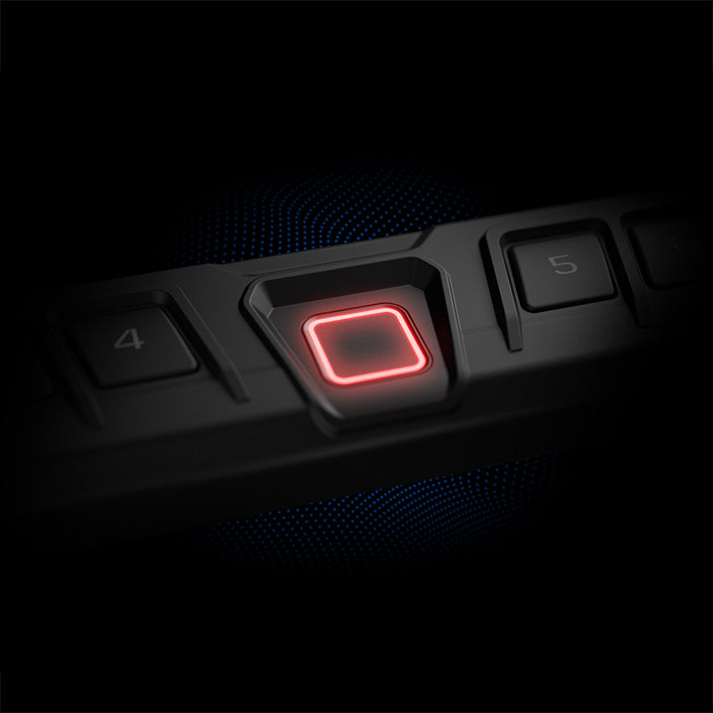 Vaultek NV30i 30 Series ViSN Biometric Closeup of Biometric Lock