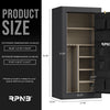 RPNB RPFS30-B 30 Gun Fireproof Biometric Gun Safe Black - Safe and ...