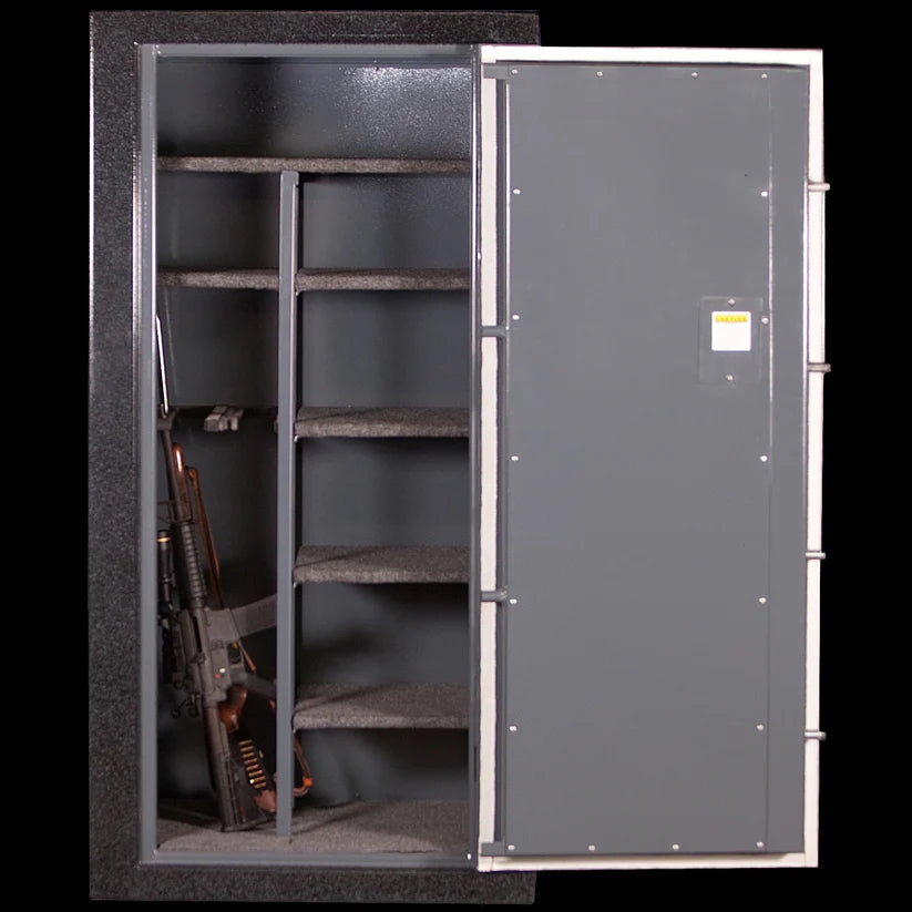 Sturdy Safe Model 3627-6 Gun Safe 72"Hx36"Wx27"D Heavy Steel Construction Door Open