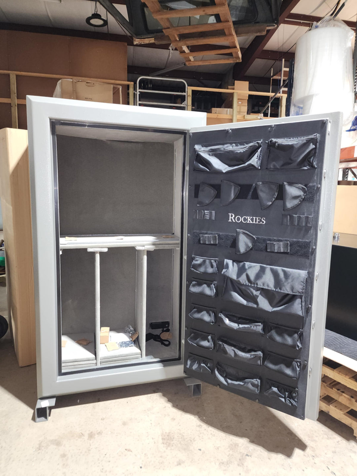 Hayman RK-7242 Rockies Gun Safe Blemished Door Open