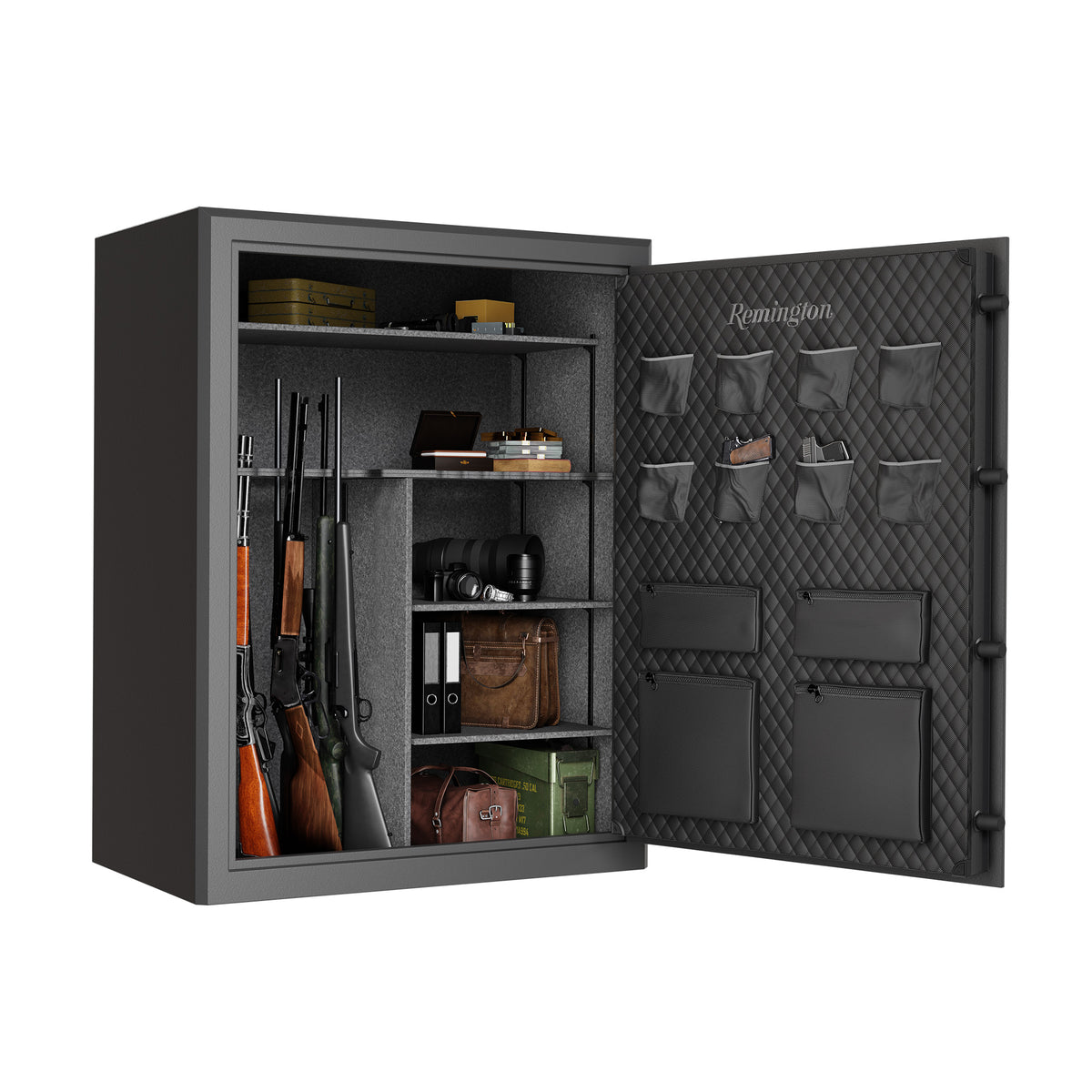 Remington SA24R-RA5564 Range Series 64 Gun Safe Door Open Full